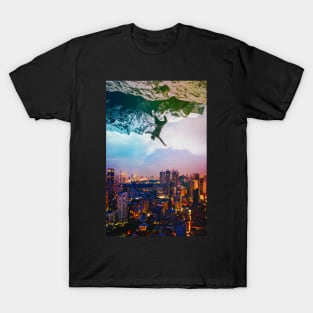 Falling Above T-Shirt